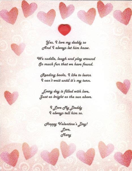 Poems For Your Mother On Valentines Day Valentines Day Poems For