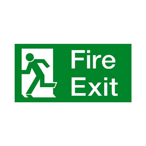 Emergency Exit Sign Dimensions