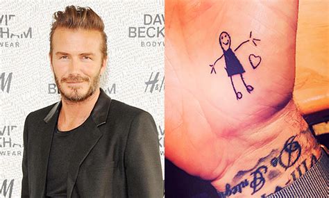 Los Tatuajes De David Beckham En Honor A Sus Hijos Y Familia Lo Mejor