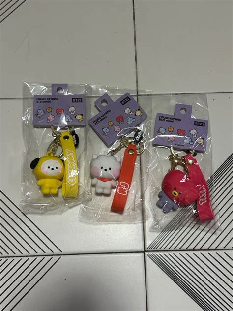 Bt21 Minini Hard Keyring With Strap Hobbies And Toys Memorabilia