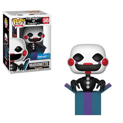 Funko Pop Books Friday Night At Freddys Twisted Marionette Walmart Exclusive Vinyl Figure