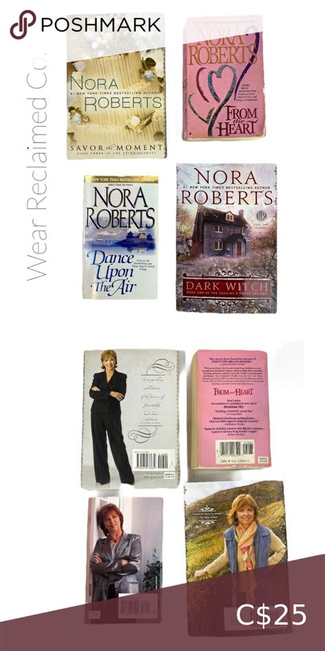 bundle of 4 nora roberts romance novels romance novels nora roberts novels