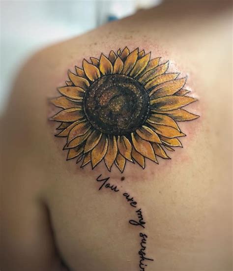 45 Simple Unique Sunflower Tattoo Ideas For Woman Page 21 Of 45