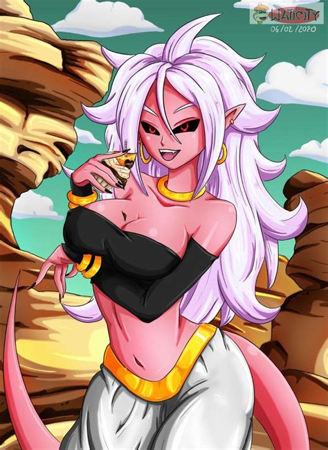 Dragon ball z (commonly abbreviated as dbz) it is a japanese anime television series produced by toei animation. Android 21 (DragonBall Z) by waticity05 on DeviantArt in ...