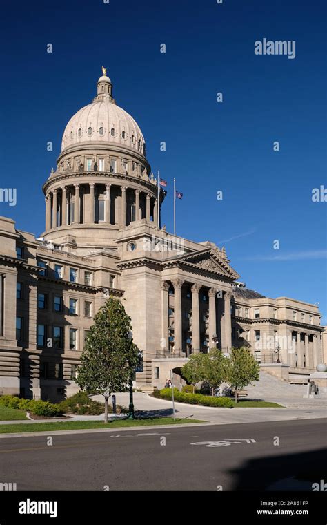 Idaho State Capitol Building Stock Photo Alamy