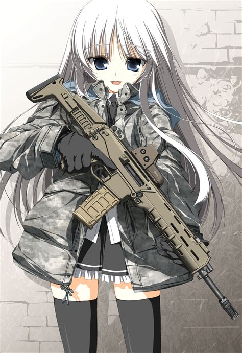 Pin On Anime Girls With Guns