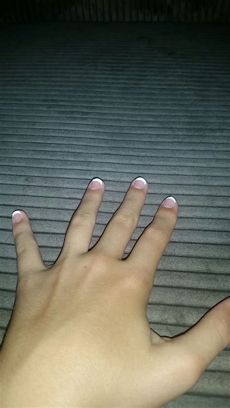 Got My Nails Done Today Frenchtips U As