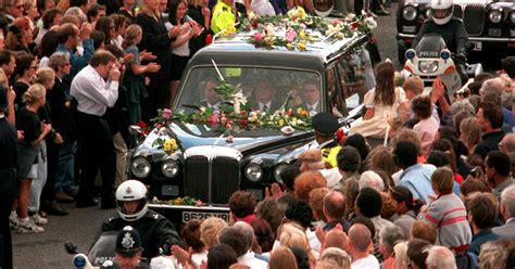 Princess Diana Funeral Anniversary - Crowd Procession
