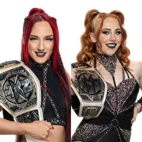 Alba Fyre And Isla Dawns Official New Renders With The Nxt Womens Tag Team