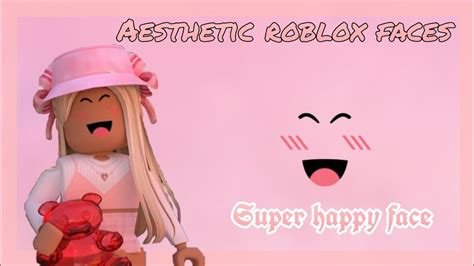 Aesthetic Roblox Faces 🥰🤍 Youtube