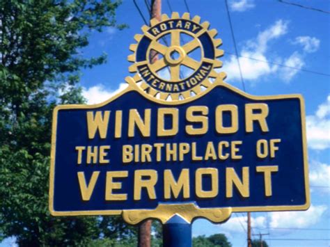 Geographically Yours Welcome Windsor Vermont
