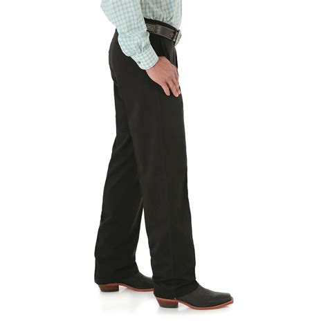 Wrangler Riata Flat Front Relaxed Casual Pants 671469 Jeans And Pants