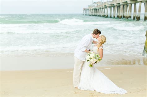 Smitten By The Sea Jennettes Pier Wedding Outer Banks Wedding