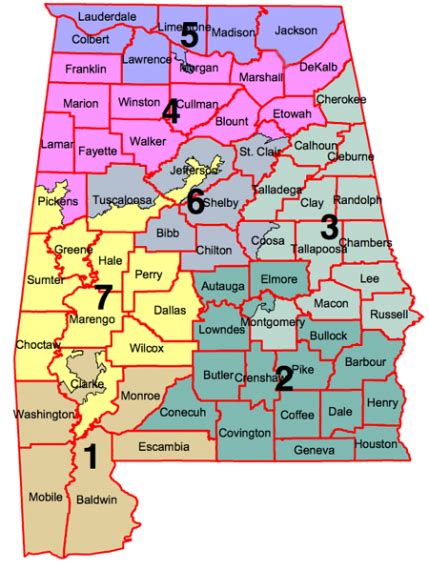 Alabama Congressional Districts Outside The Beltway