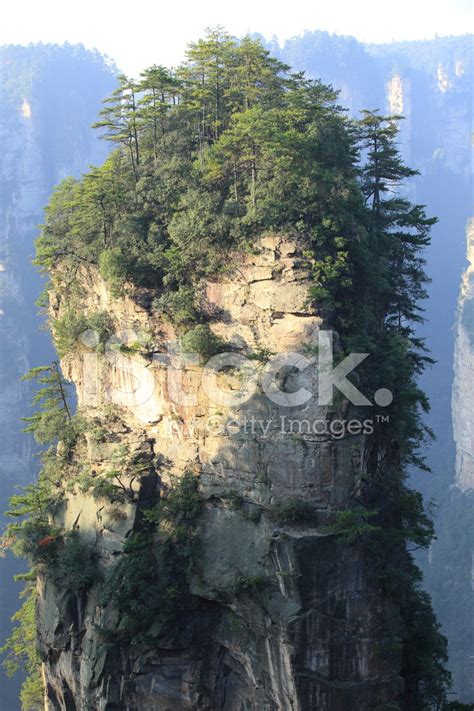 Mountain Landscape Of Zhangjiajie National Parkchina Stock Photos