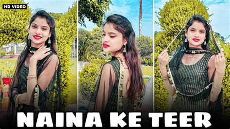 Naina Ke Teer Rani Ho Tera Laya Me Lal Sharara Dance Video Hariyanvi New Song Sheetal