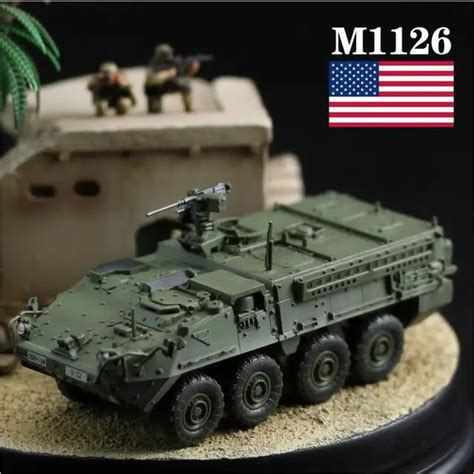 172 Scale Us Military M1126 Stryker Armored Fighting Vehicle Tank