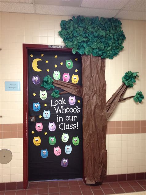 Owl Classroom Door Classroom Bulletin Board Ideas Pinterest Owl Classroom Door Classroom