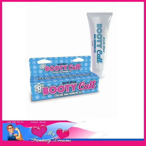 booty call anal numbing gel 45ml cooling arctic blast my fantasy dreams