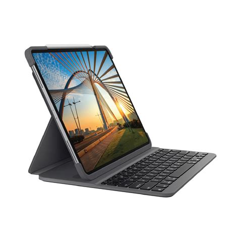 Logitech Slim Folio Pro Ipad Bluetooth Keyboard Case For Ipad Pro 11