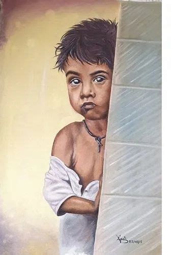 Kuchbhiart Poor Boy Art Sketch At Best Price In New Delhi Id 21864179373