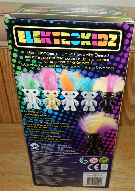 2013 Wowwee Elektrokids Electronic Troll Doll With Hair That Dances To