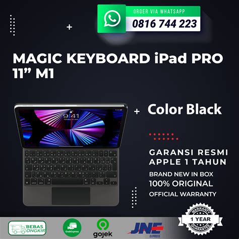 Magic Keyboard Ipad Pro 11 Inch M1 Black Macnesia Store