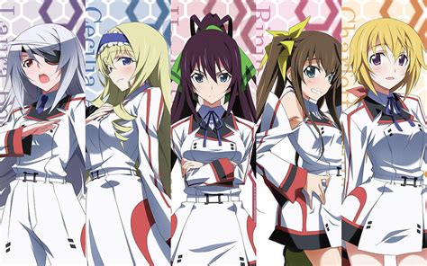 Cecilia Alcott Charlotte Dunois Huang Lingyin Infinite Stratos