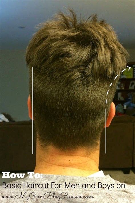 How To Cut Mens Hair Basic Haircut For Men And Boys Cut Own Hair
