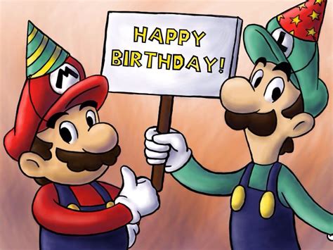Cumpleaños Mario Bros Birthday Funny Happy Birthday Pictures Happy