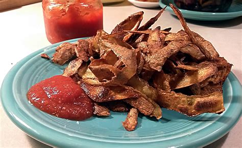 Fried Potato Skins The Zero Waste Chef