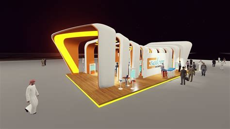 3d Exhibition Booth Design Render Was Made By Lumion 3d Model Cgtrader