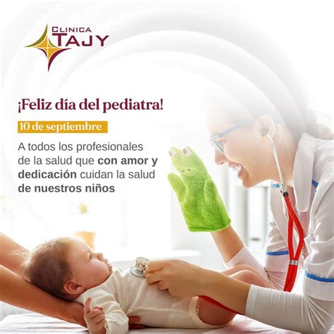 ¡feliz Día Del Pediatra Clinica Tajy