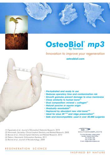 Osteobiol Southern Implants Pty Ltd Pdf Catalogs Technical