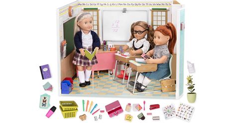 Our Generation Awesome Academy School Set 76 Pieces Set Compatible