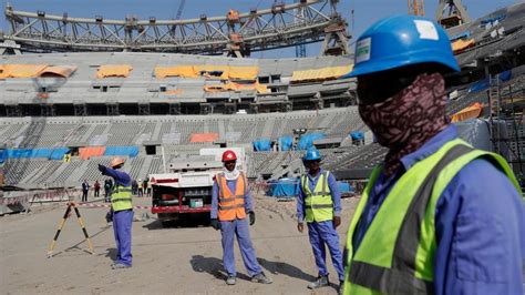 World Cup qualifying teams protest Qatar's treatment of migrant workers