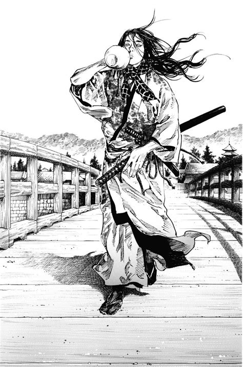 Takehiko Inoue From The Vagabond Series Samurai Art Samurai Artwork