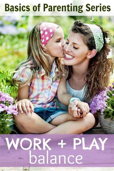 Balancing Work Play As A Parent
