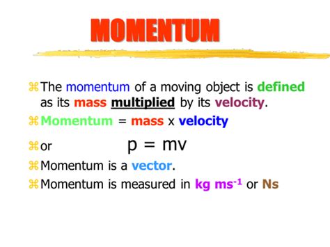 Physics Momentum Teaching Resources
