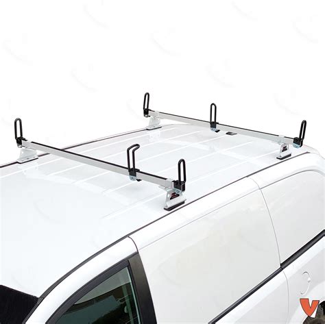 Vantech Heavy Duty 2 Bar Ladder Roof Rack Fits Universal Fitment