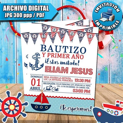 Tanto temáticas como de personajes populares. Invitaciones De Cumpleaños Digitales Personalizadas Marinero - $ 89.00 en Mercado Libre