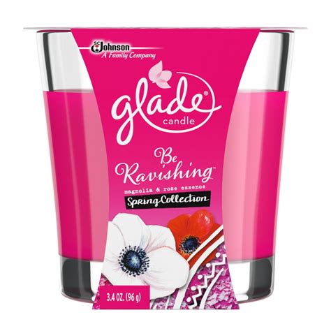 Glade Jar Candle Air Freshener Be Ravishing 34 Ounces