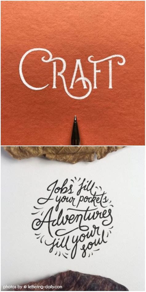 Hand Lettering Crafts Lettering Crafts Greeting Cards Handmade