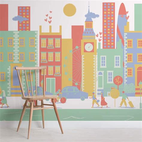 Hovia Consciously Designed Wallpaper And Murals Kids Wallpaper Mural