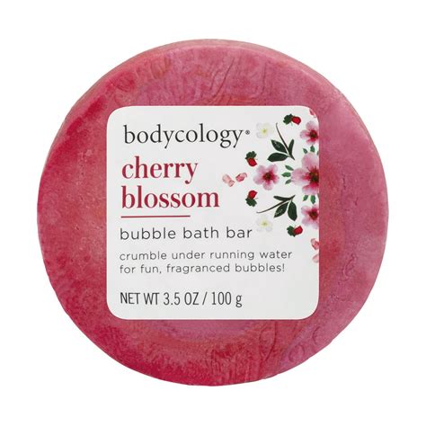 Bodycology Bubble Bath Bar Cherry Blossom 35 Oz