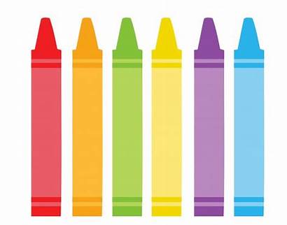 Clipart Colors Cliparts Clip Crayons Library