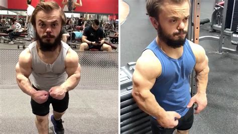 Dwarf Bodybuilder With Big Dreams Is Set For Sucess Youtube