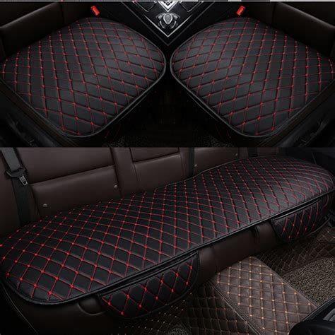 buy seat cushion cover car seat covers universal pu leather cushion mats auto