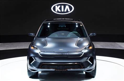 Kia Motors All Electric Concept Car And Future Mobility Plans Debut At