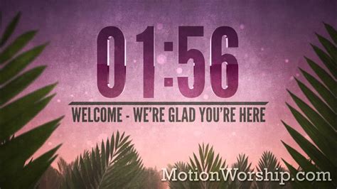 Palm Sunday Epic 5 Minute Church Countdown By Motion Worship Youtube